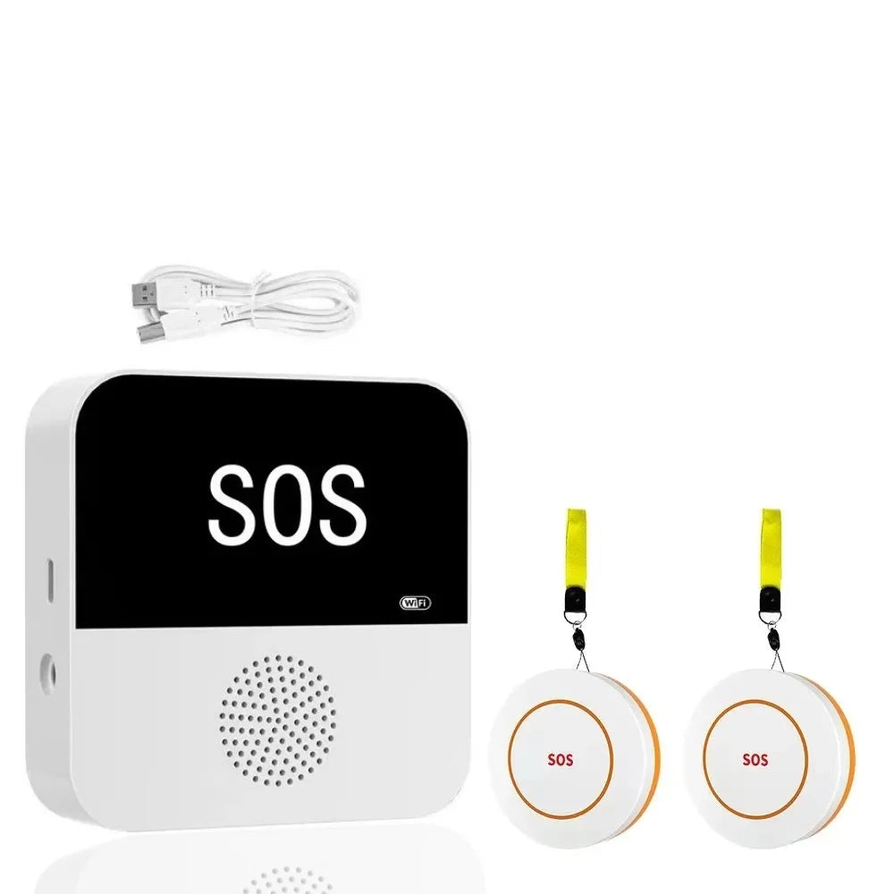 Smart WiFi SOS Pager - Emergency Medical Alert System