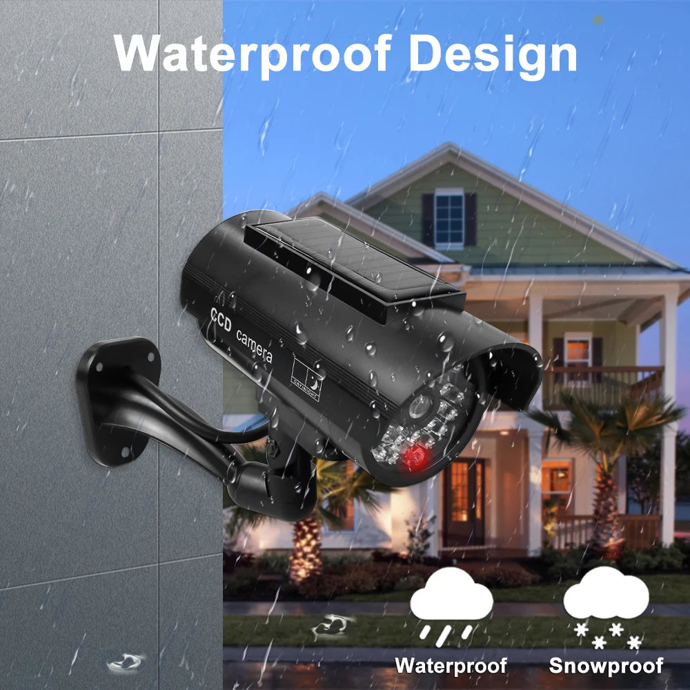 Fake Solar CCTV Cam (LED Light)