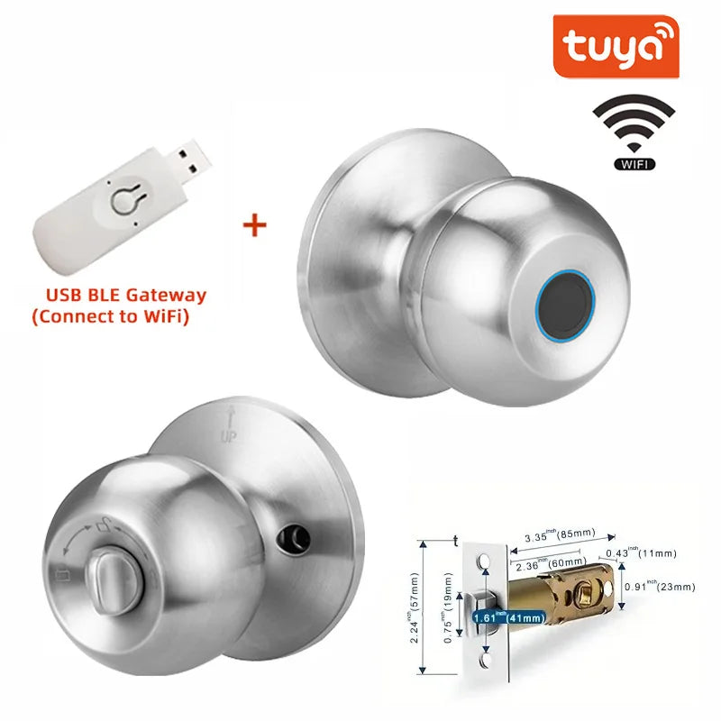 Smart Fingerprint Door Lock (Keyless)