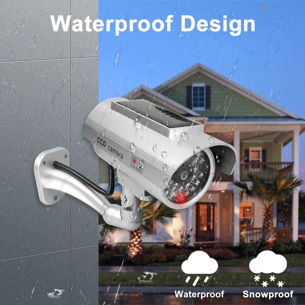 Fake Solar CCTV Cam (LED Light)