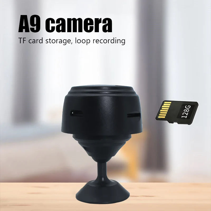 Mini A9 WiFi Camera – Wireless Security Cam, Remote Monitoring for Smart Home & Video Surveillance