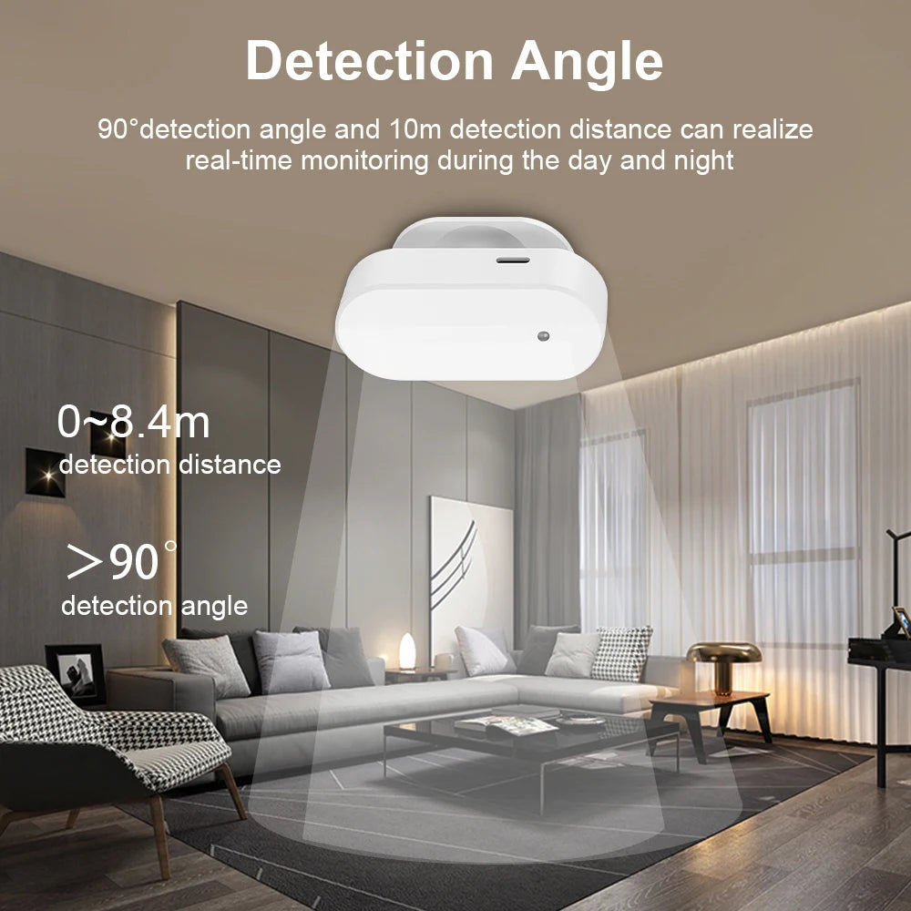 Wireless Motion Sensor Alarm (USB Charging)