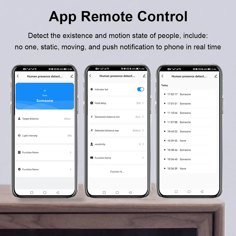 Wireless Motion Sensor Alarm (USB Charging)
